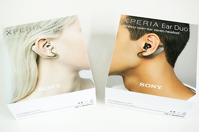 Xperia Ear Duo（XEA20）」の初期セットアップ。長く着けていられる 