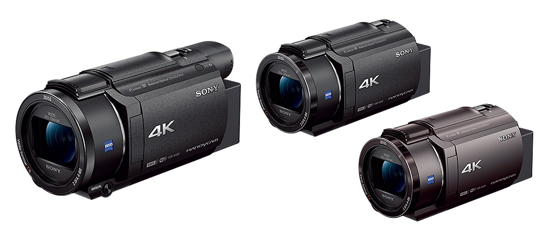 デジタル4Kビデオカメラレコーダー「FDR-AX60」、「FDR-AX45」に、本体