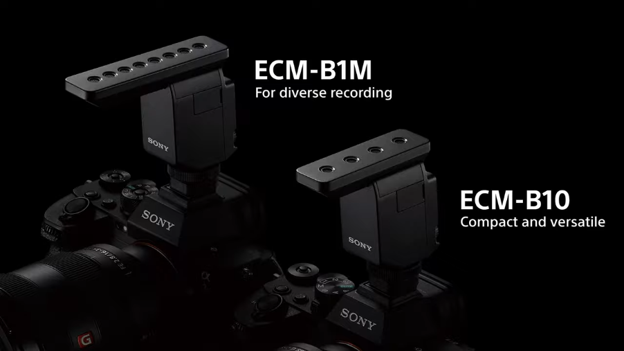 ソニー海外で、新しいコンパクトショットガンマイクロホン「ECM-B10 